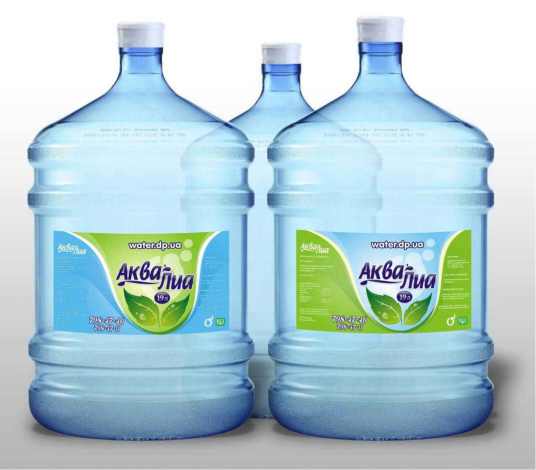 Натуральная очищенная вода АкваЛиа